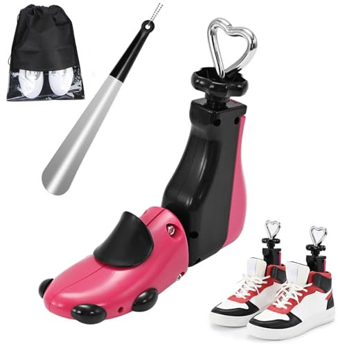 JJDPARTS Shoe Stretcher, 1 Pcs Boot Stretcher for Cowboy Boots, Adjustable Boot Wide Feet, Shoe Tree Shape Adjustable Unisex Boot Stretcher for Women Men (For Women Shoes UK Size 4-8.5)