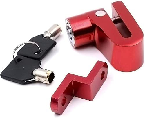 Cycling Cable Lock，Multi-use Security lock,Bike Lock,d Lock,Motorbike Lock,Scooter Lock,Bicycle Motorbike Protection Lock with Fixed Bracket Motorcycle Bike Disc Brake Lock Anti-Theft Lock Security (C