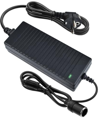 AC à DC Adaptateur 220V à 12V Transformateur 15A 180W Convertisseur Automobile Prise Allume Cigare de Voiture Chargeur Secteur pour Gonfleur Pneu, Aspirateur