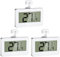 Kühlschrankthermometer: 3 Stk Thermometer Kühlschrank, Digitale Kühlschrank Thermometer mit LCD-Anzeige, Thermometer mit Frost Alarm, Thermometer Gefrierschrank Perfekt für Küche, Restaurants, Home