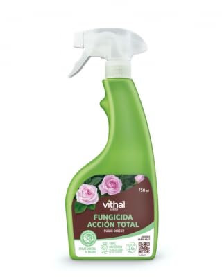 VITHAL Fungicida Acción Total LU 750ml - Fungicida Plantas Sistémico Con Protección Eficaz Contra Hongos Oomicetos, Movimiento Ascendente Y Descendente, Listo Para Usar