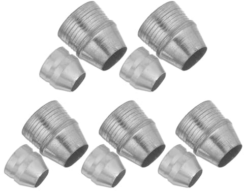 Ciieeo Cunei in Metallo per Manico d'Ascia e Martello Set da 10 Pezzi Diam 10Mm e 13Mm Accessori di Fissaggio per Montaggio e Rinforzo Strumenti Adatti per Uso Professionale e