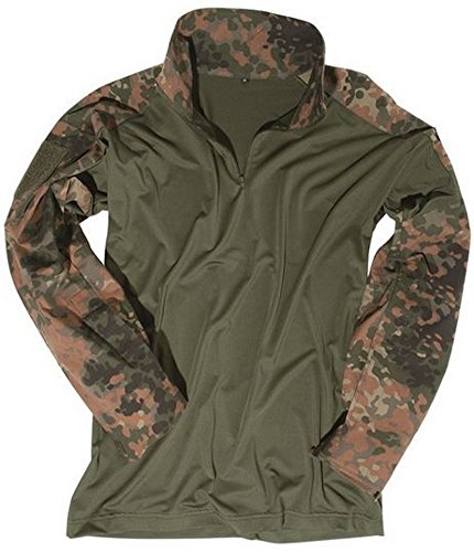 Mil-Tec Combat Chemise Flecktarn Kaki, Taille M