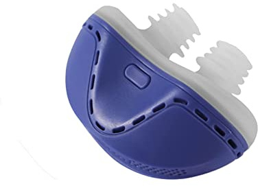 Anti-snarkningsenhet, Mini CPAP Anti-snarkning elektronisk enhet, snarkstoppare för sömnhjälp, snarklösningsenheter, USB-laddningsbar, förbättra andning och sömn,Blue