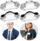 DBAILY Porte-Lunettes Magnétique,4pcs Support Magnétique Pour Lunettes Pratique Pour Lunettes Et Badges d'Identification Badge Objet Fixe