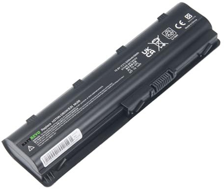 BATTREVO 56Wh/5200mAh MU06 MU09 593553-001 593554-001 593562-001 636631-001 Laptop Akku für HP Compaq Presario CQ42 CQ43 CQ56 CQ57 CQ58 CQ62 CQ72 DV6 DV7 G62 G72 G6 G7 G56 DM4
