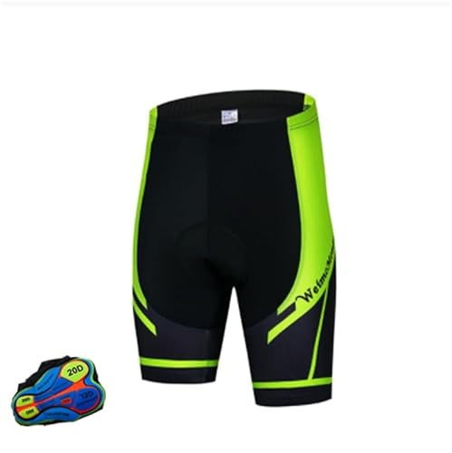 MAYANGYANG Cuissard de Cyclisme Homme VTT Vélo 20D Rembourré Élastiques Pantalons D 5X-Large