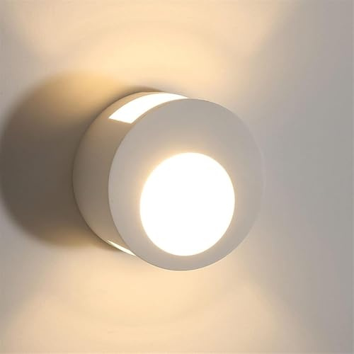 European wall Light - 5W LED Plaster Wall Light Office Up Down Lamp Modern Indoor Bedside Uplighter Hallway Downlighter Lighting Fixture,Chandelier