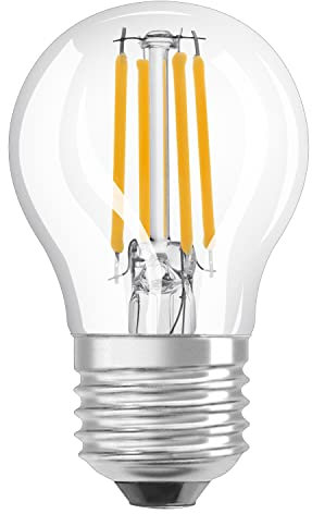 LEDVANCE E27 LED Lampe,Klassische Miniballform mit Glühwendel-Design,Wifi Leuchtmittel mit 4 W (470Lumen)ersetzt 60 W Glühbirne,dimmbar,warmweiß ,kompatibel mit Alexa,google oder App,Lampen im1er-Pack