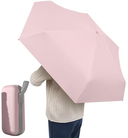 Aizuoni Parasol Parasol, Parasol Portable,Parapluies pliants de protection UV | Parasol solaire coupe-vent, parapluies anti-UV, parasol de protection UPF 50+ pour les voyages, le camping
