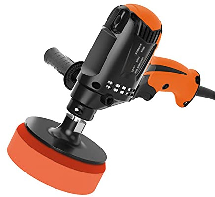VGVSBG Lucidatrice Portatile Levigatrice a velocità Regolabile a Sei Marce Cura dell'auto Lucidatrice per Utensili Lucidatrice per Auto elettrica Lucidatrice per rettificatrice per Auto