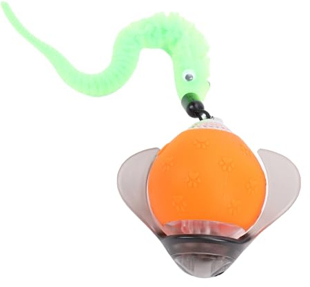 Palla da Salto per Cani Intelligente Palla per Rotolare per Animali Domestici con Distribuzione Automatica di Alimenti per Cani e Gatti, Batteria Al Litio in Plastica da 400 MAh, 1 da Salto