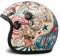 DMD Herren Jet-Vintage Motorradhelm, Mehrfarbig, M