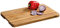 Kesper Tabla de cortar y trinchar de madera de acacia 45 x 27 x 2,5 cm 28103