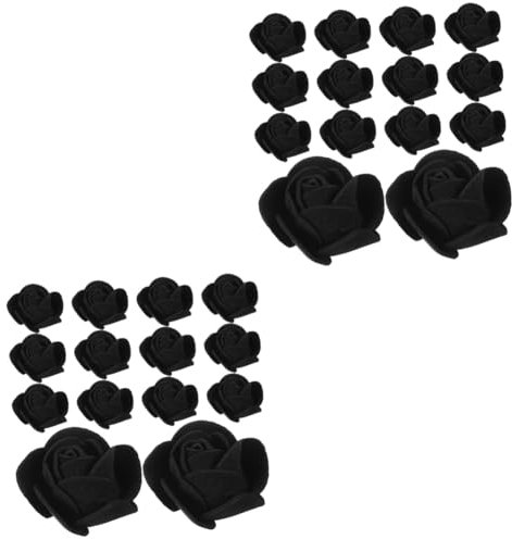 Zerodeko 200 Stück Blumen Rose Künstliche Schaumrosen Künstliche Rosen Weiße Schaumrosen Schaumrosenköpfe Massenpflanzen Schaumrosen Zum Basteln Hochzeit