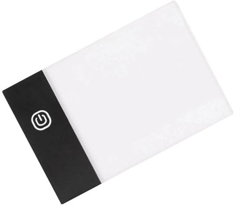 Lavagna da Ricalco a LED, Kit di Libri Pieghevoli da Ricalco Lavagna Luminosa a LED A6 Artcraft Pannello Luminoso da Ricalco a LED Scatola Luminosa da Ricalco con Cavo USB per