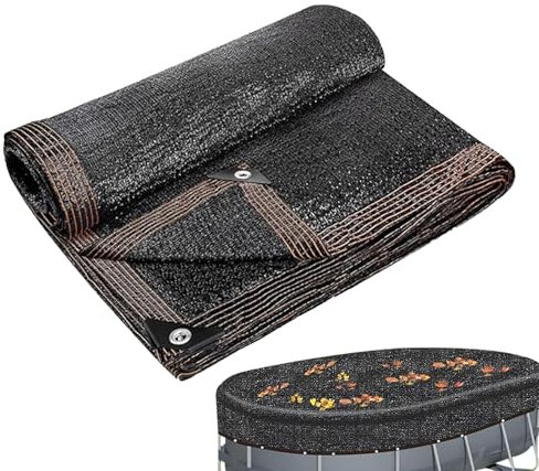 Copertura Per Piscina, Rete Di Protezione Piscina, Piscinas Invernale Ovale, Copertura Ovale Per Piscine Invernali Adatte Al Nuoto, Per Tenere Fuori Le Foglie Per Casa, Cortile, Hotel, Patio