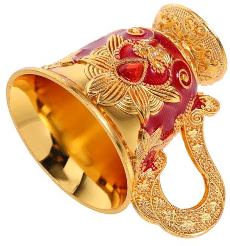 Veemoon Coupe à Vin Miniature Métal Coupe Sainte pour Eau Gobelet pour Cérémonies Et