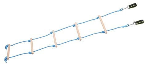 TOYANDONA Scala in Legno Gradini Accessori Appendere Per Casa Sull Per Attività All Chiuso Giochi Per Ragazzo Giardino