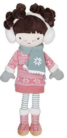 Little Dutch 4546 Stoffpuppe Kuschelpuppe Winter Jill (35 cm)