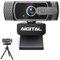 Full HD 1080P Webcam avec Privacy Shutter et trépied, Micro intégré, autofocus, Correction de la lumière, Plug Play sous Windows MacOS Linux, pour PC/Mac/Portable/Tablette/Skype/Vidéo Zoom