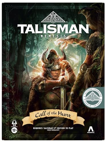 Hasbro Gaming Avalon Hill Talisman Nemesis: Call of the Hunt Expansion Pack - Adventure Strategy Game - Ages 12+ - 3-6 Players - 60 mins