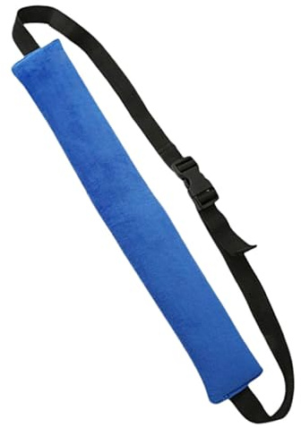 SKISUNO Cinturón de Seguridad para Ñiño en Tronas y Carros de Compras, Tejido Azul Flexible y Resistente, Diseño Simple y Práctico para Uso Infantil