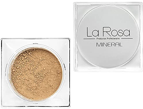 La Rosa la base en polvo mineral nº 57 honey miel, para la piel clara y mediana - 4,5 gr