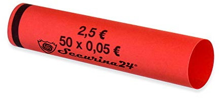 Münzhülsen 300 Stück 1 Cent bis 2 Euro oder gemischt - Securina24® (5 Cent - 300 Stück)