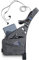 NIID-FINO Brusttasche Herren Und Damen, Sling Crossbody Bag Umhängetaschen Schultertaschen für Herren Multipurpose Rucksack Anti-Diebstahl &Wasserresistent (Grau, Rechte Hand)