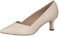 CAPRICE Damen Pumps Spitz aus Leder, Cremefarben (Cream Perlato), 36.5 EU