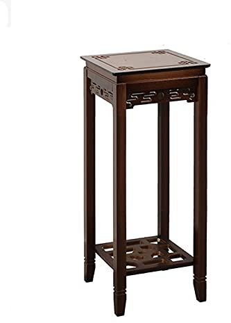 LICONG-2020 Bonsaibasis Pflanzenständer Pflanzenständer for Zimmerpflanzen Ständer Einzelner Pflanzenhalter Geeignete Heimdekoration Wie Topfpflanzen Blumentopfboden(M)