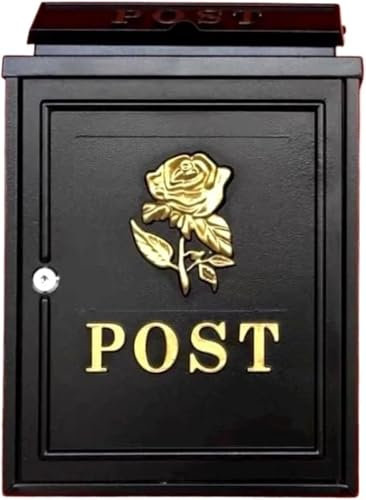 Cassette postali, cassette pacchi, cassette postali Villa Cassetta postale antipioggia Cassetta postale inglese antica in stile villa Cassetta postale esterna Cassetta postale creativa Posta in arrivo
