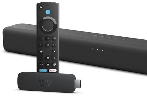 Amazon Fire TV Stick 4K Max (Newest gen), supports Wi-Fi 6E, Ambient Experience and Amazon Soundbar