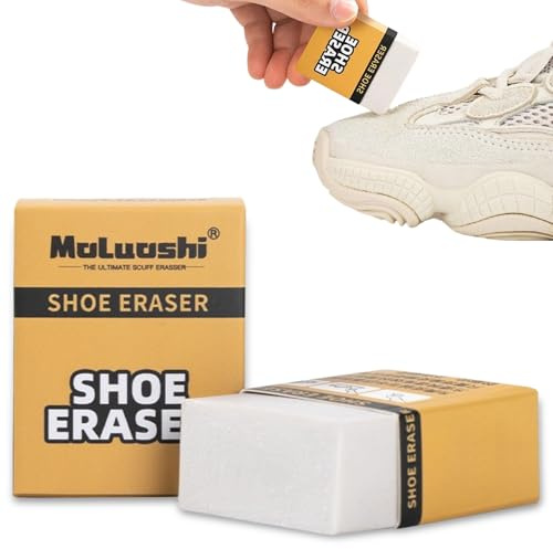 LOMSUXA 2 unidades de goma mágica limpiadora, mágica, cepillo para zapatos ante y crespa, abrasiva limpiar zapatos