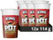 Pot Noodle Beef & Tomato King Pot Noodle Instant Vegetarian Snack quick-to-make noodles Instant Noodle 12x 114 g