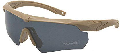 ESS Crossbow Photochrome Ballistic Eyeshields Brille (Sprechen, 4 Linsen (1 von 4 polarisiert))