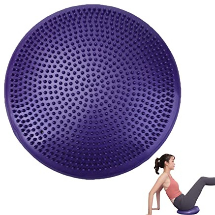 Träning Balance Pad | Balansplatta för träning - Uppblåst wobble, vicklig sits för sensoriska barn, Core Balancing Disc, flexibla sittplatser för alla åldrar Abonda