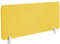 Pannello Divisorio Fonoassorbente per scrivania in PET Giallo 180 x 40 cm