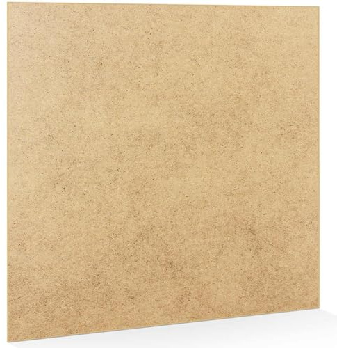 Alison Kingsgate MDF Card Board - DIY Craft Wooden Drawing Board, 2mm Thick - Suitable for Laser Engraving, Display, Painting and Replacement Projects (90X90CM)
