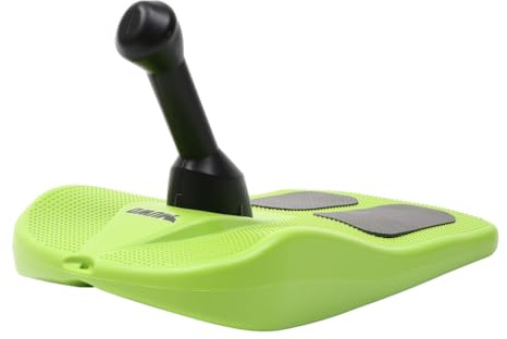 MUWO snösläde för barn, snöbob, kälke, snöbob, plastrodel, vintersport, snösport (grön)