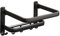 Folpus Multifunctional Storage Washbasin Stand Towel Rack, Wall Mounted Washstand Basin Rack for Bathroom, Kitchen, Living Room, Double Rod and Hooks