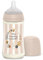 Suavinex, Biberon 270 ml, Biberon avec Tétine Symétrique SX Pro en Silicone à Débit Moyen (M), avec Valve Anti-Colique. Silicone Fin Ultra-Doux. Pour Bébés, +3 Mois, Wonderland Rose