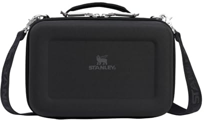 STANLEY All Day Mini Lunch Box | 4.2-quart | EVA Insulated Lunch Bag | Crush Resistant | Adjustable Strap | BPA-Free | Black