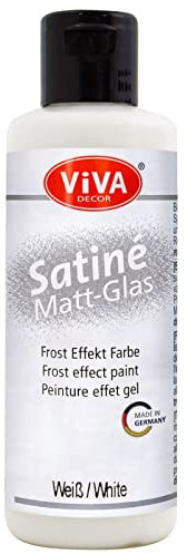 Viva Decor Frost-Effekt-Acryl Farbe, 82 ml, weiß