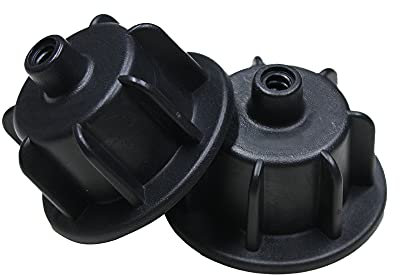 Karl Dahm Zughauben für Fliesenstärke 3-12 mm, schwarz, 100 Stück – Geeignet für Fliesen-Nivelliersystem I Fliesen-Legen mit professioneller Fliesen Verlegehilfe – 12803