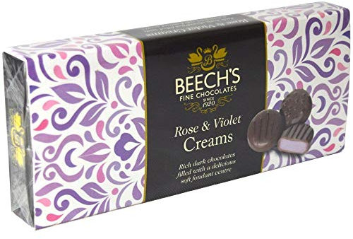 Beech's Rose & Violet Creams 140g Box