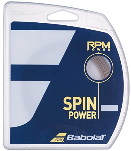 Babolat Unisex - Adult RPM Power String Set 12m Brown Tennis String, 1.30