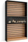 SKRAUT HOME | Bücherregal Bibliothek | Bookshelf, Bookcase | 110x186x25cm | Wohnzimmer, Esszimmer, Büro | Elektrokamin. Maße | Moderner Stil | Eiche Schwarz