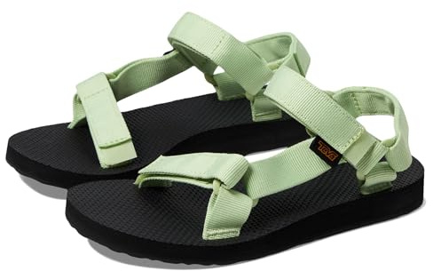 Teva Original Universal Sandals Reed Green Vegan Flip Flops UK Size 6